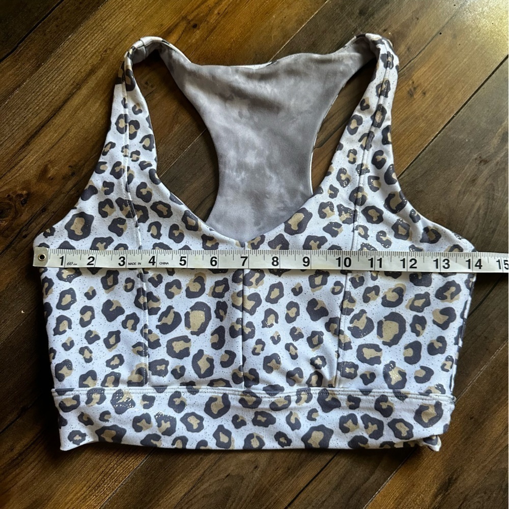 Wear it to Heart | IRENE BRA WITH FOIL WILD CHEETAH WHITE | Medium - Picture 6 of 12